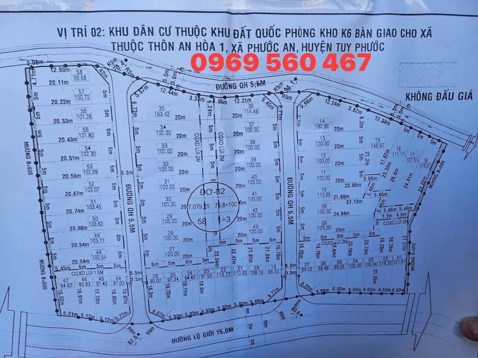 Đất nền An Hoà 1, Phước An 100m² giá chỉ từ 400 triệu - Cơ hội đầu tư hấp dẫn!