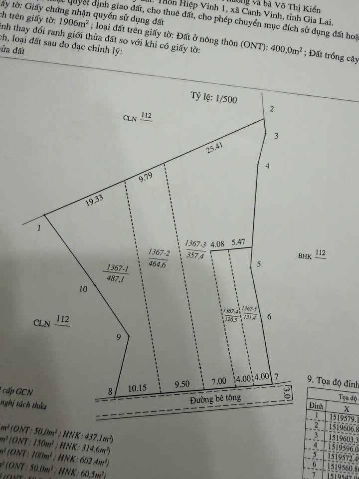 Đất nền Canh Vinh 131m² giá thỏa thuận - Cơ hội đầu tư hấp dẫn!