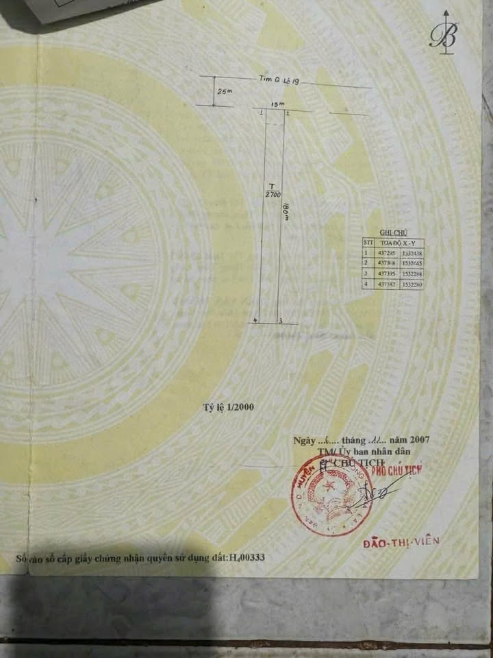Đất thổ cư xã Gào, Pleiku 2700m² - Cơ hội đầu tư tuyệt vời!