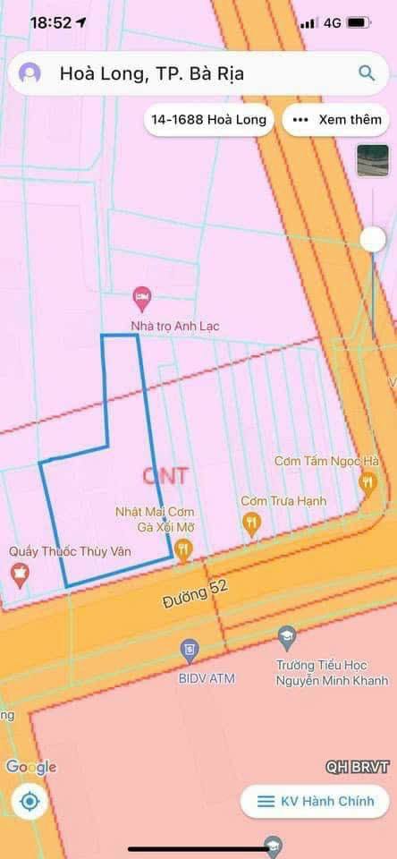 Bán gấp 2 căn nhà mặt tiền đường Tỉnh lộ 52, Bà Rịa - 1.426,8m² - Tiềm năng kinh doanh lớn!