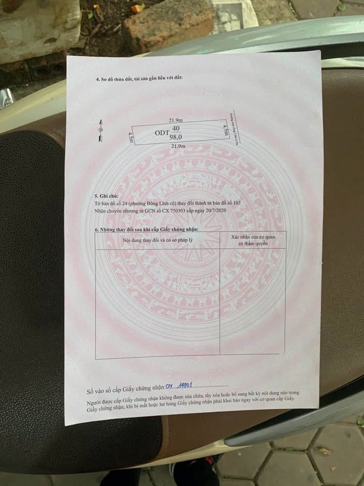 Lô đất Phường Đông Lĩnh, TP Thanh Hóa 98m² chỉ 900 triệu - Cơ hội đầu tư tuyệt vời!