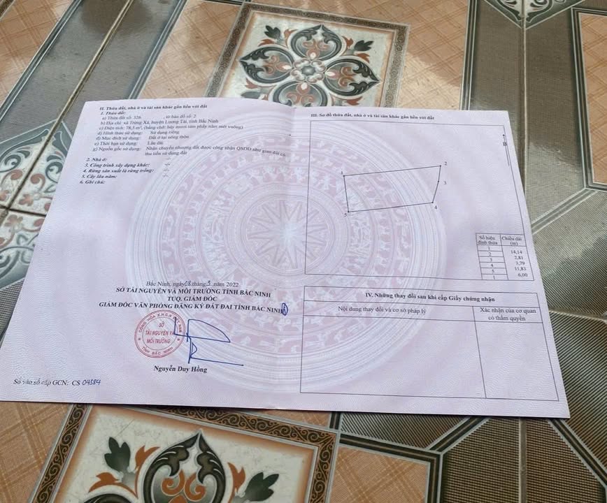 Đất nền Vĩnh trai, Trung Chính, 78m² giá 2.2 tỷ - Sổ đỏ chính chủ, giao ngay!