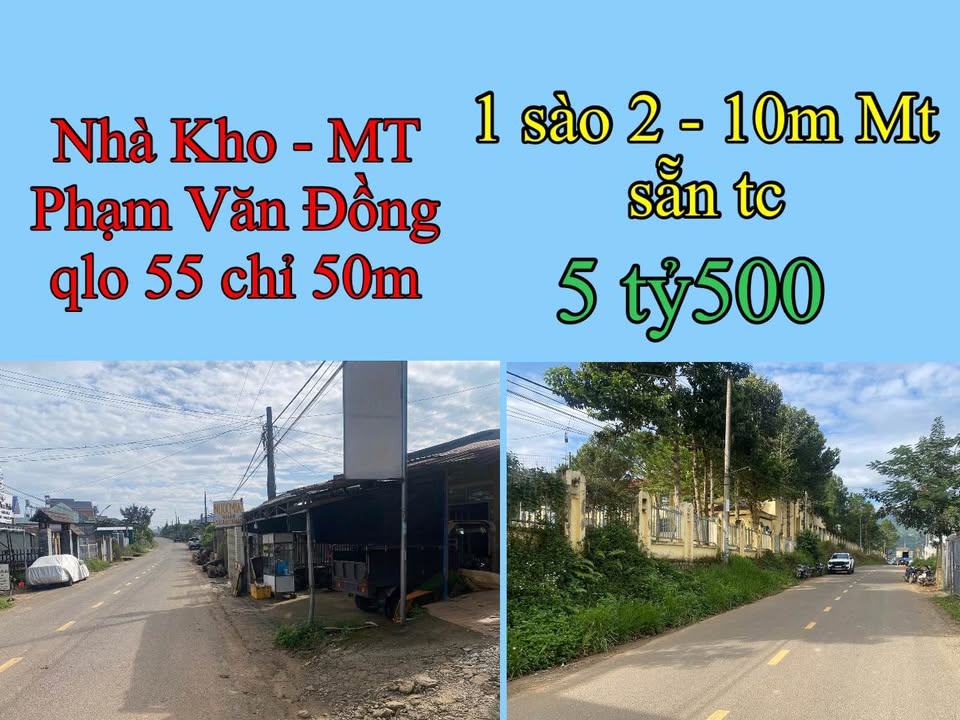 Đất nền 1200m² Phạm Văn Đồng, Lộc Thành giá 5.5 tỷ - Mặt tiền 10m tiện kinh doanh!