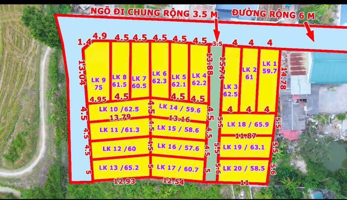 Đất nền Dương Quang, Mỹ Hào 62m² - Đầu tư tiềm năng ngay cạnh dự án sân ga!