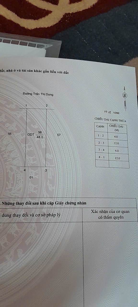 Bán đất mặt đường Trần Thị Dung Lộc Vượng 48m² giá 3.35 tỷ - Đầu tư sinh lời ngay!