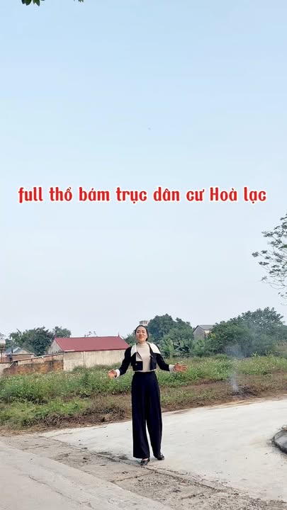 Lô đất Hòa Thành, Quốc Oai 110m² giá thỏa thuận - Lô góc thổ cư hoàn chỉnh!