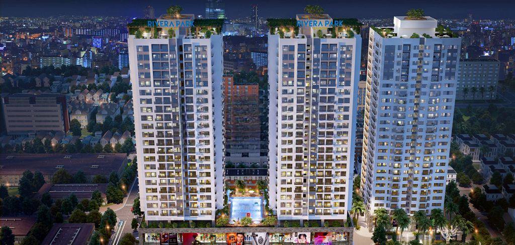 Căn hộ Rivera Park Sài Gòn 88m² giá 20 triệu - Full nội thất, view thoáng mát!