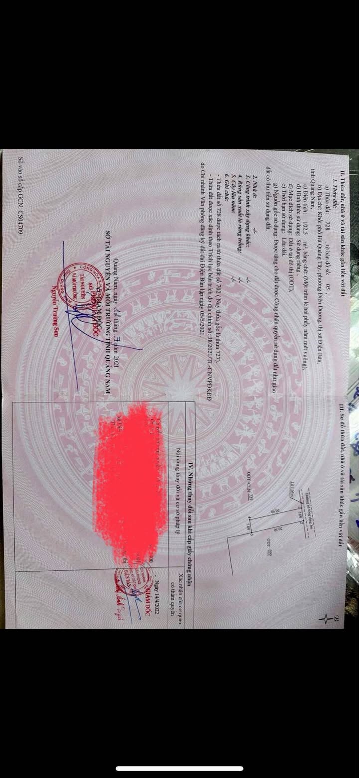 Đất nền Điện Dương 102m² giá 1.4 tỷ - Tiềm năng đầu tư lớn!