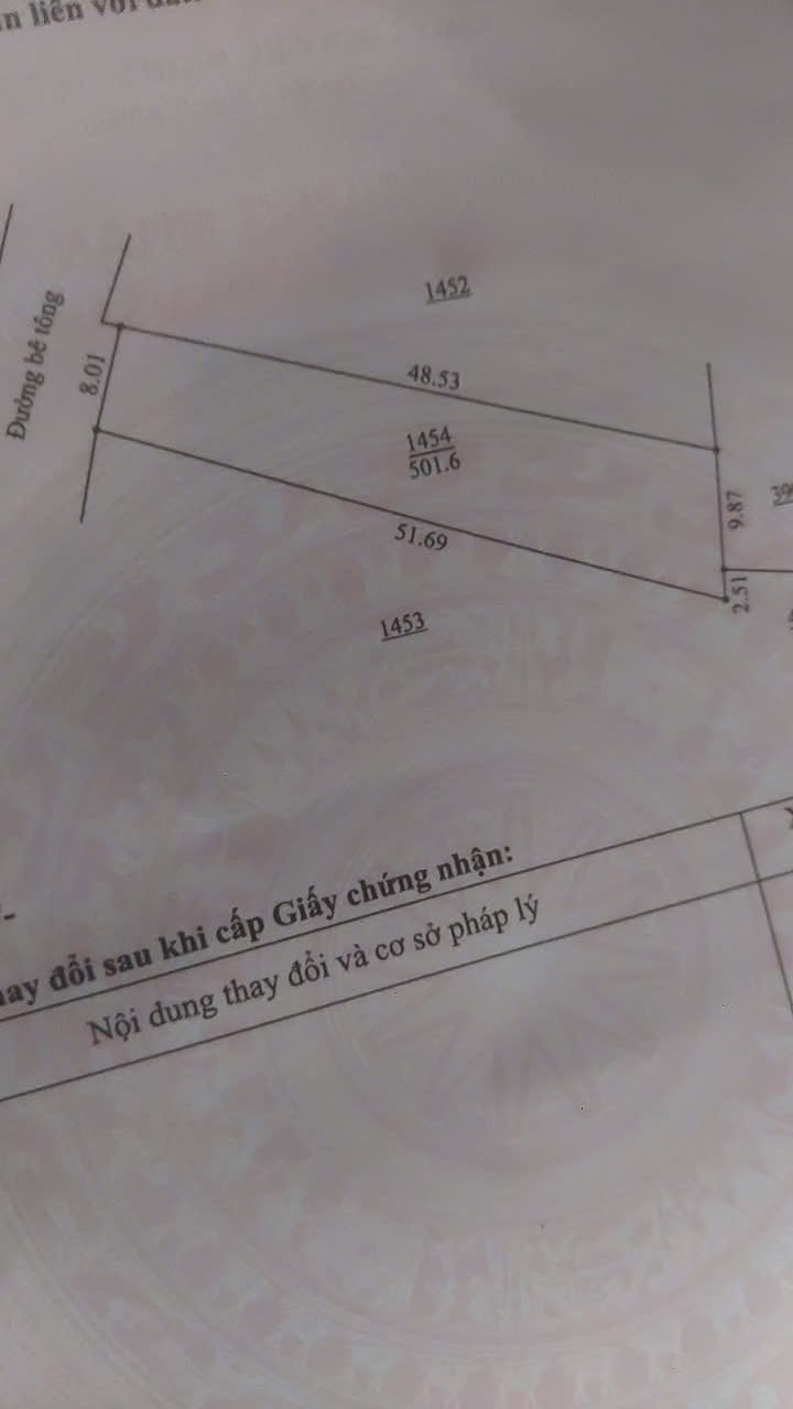 Đất trồng cây Hòa Nhơn 500m² giá 600 triệu - Sổ hồng chính chủ