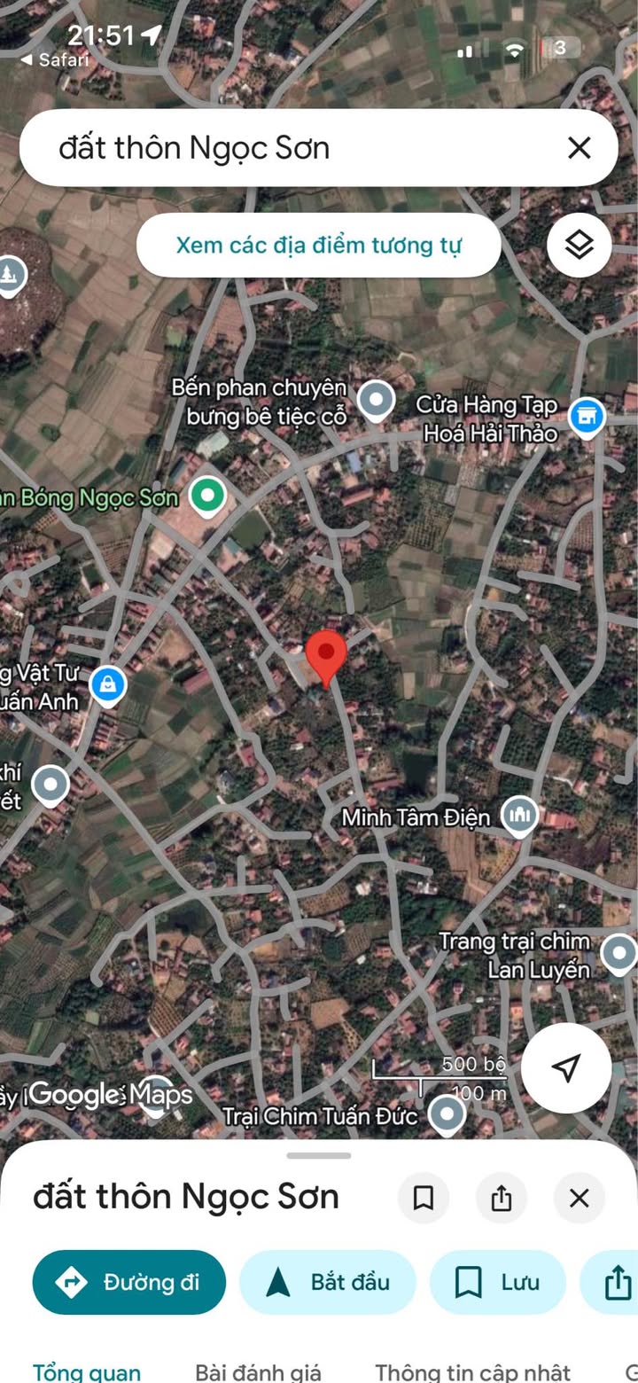 Đất nền Thôn Ngọc Sơn, Hiệp Hòa 643m² giá chỉ 1.286 tỷ - Đầu tư tuyệt vời!