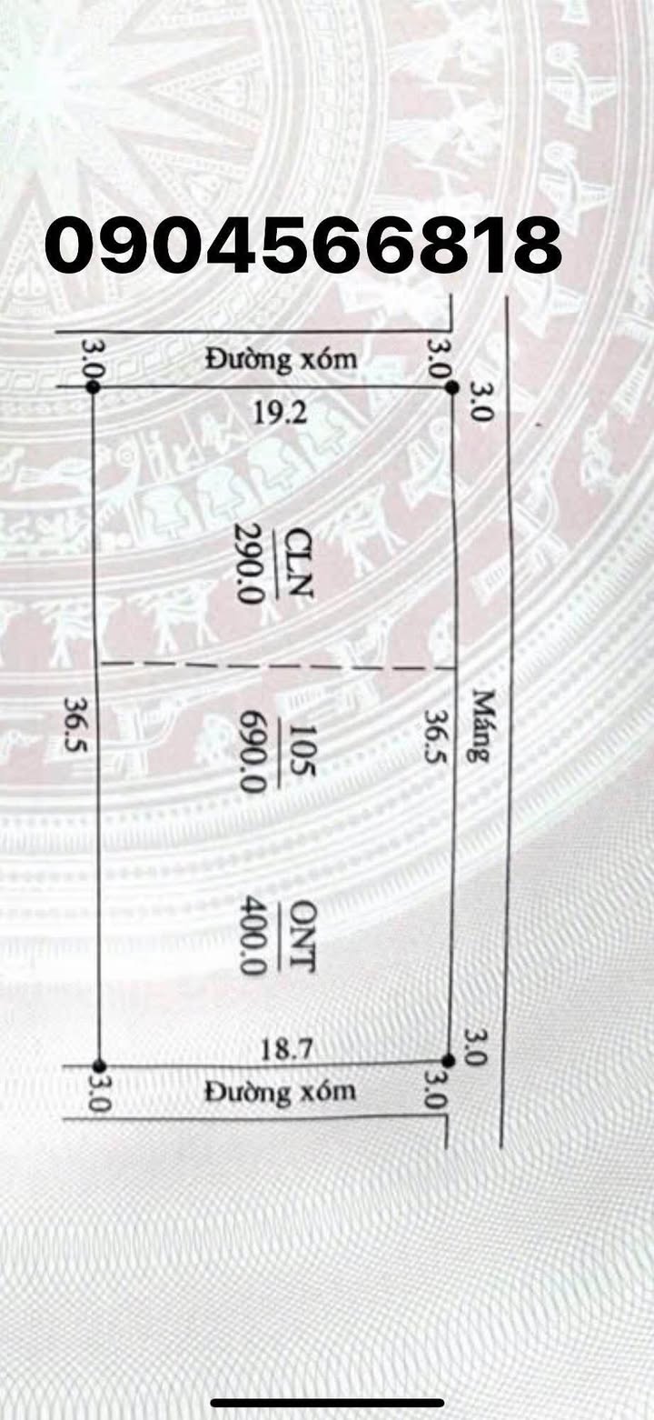 Đất thổ cư 690m² Quốc lộ 6, Phú Nghĩa - Giá chỉ 20.7 tỷ