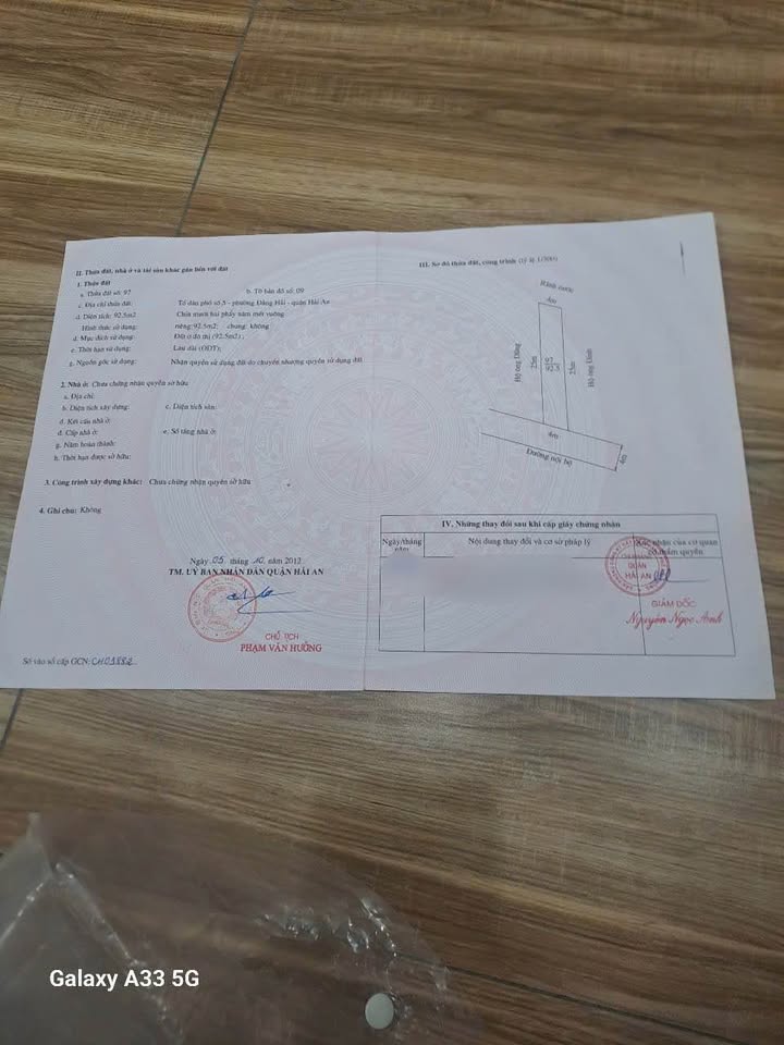 Đất nền Đằng Hải, Hải An 92m² giá chỉ 30 triệu - Đầu tư sinh lời ngay!