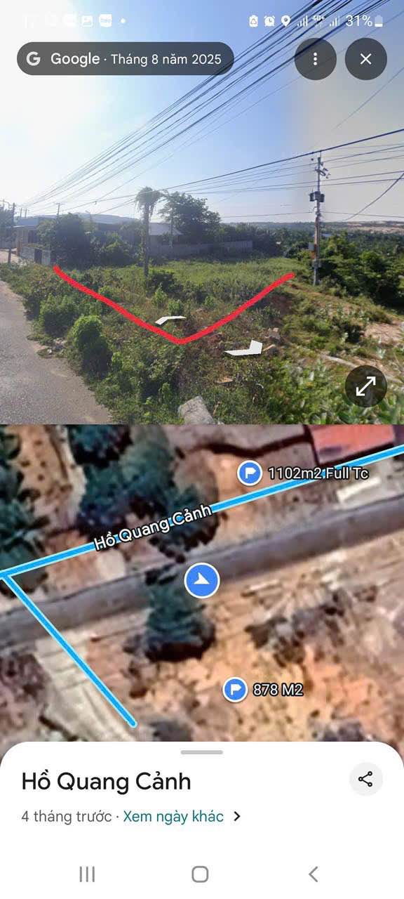 Đất thổ cư mặt tiền đường Hồ Quang Cảnh, Phan Thiết 360m² - Chỉ 4 tỷ, đầu tư sinh lời!