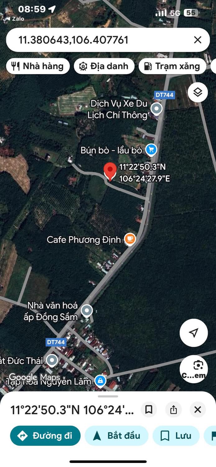 Đất nền Dầu Tiếng Bình Dương 700m² giá 500 triệu - Sổ đỏ chính chủ, nhanh tay sở hữu!