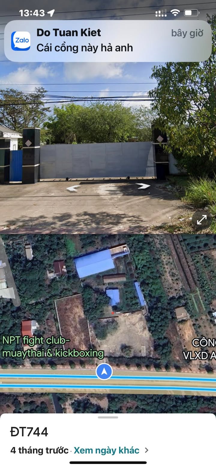 Đất thổ cư mặt tiền ĐT 744, Dầu Tiếng 900m² giá 28 tỷ - Cơ hội đầu tư hấp dẫn!