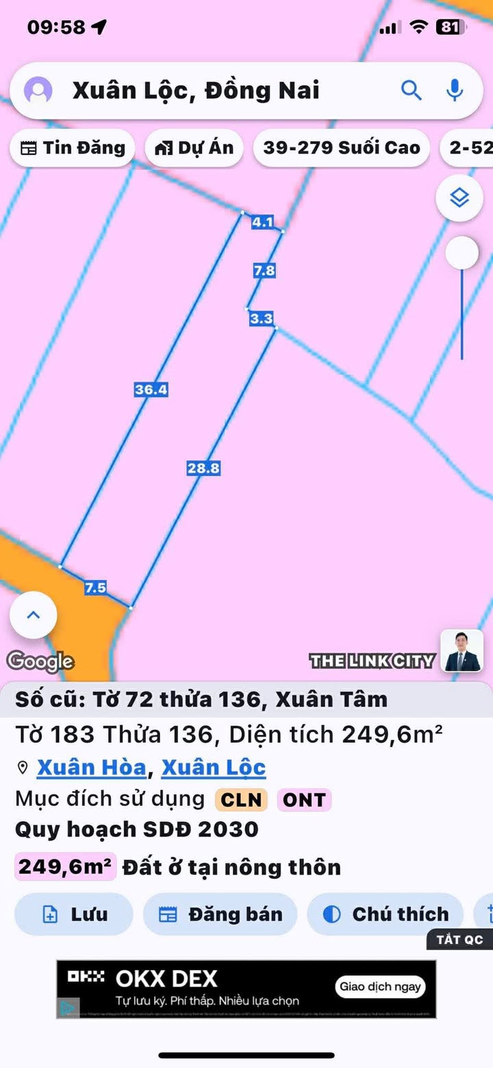 Nhà riêng Xuân Tâm 270m² giá 1.3 tỷ - Sẵn sàng vào ở đón Tết!