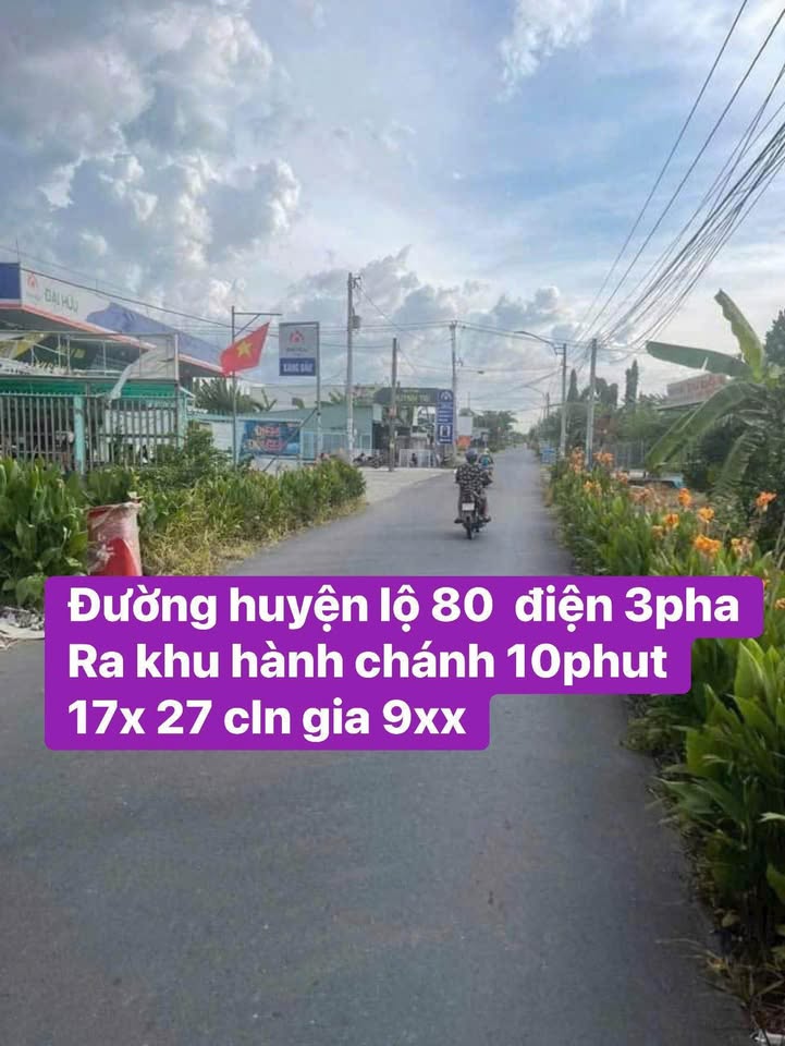 Đất nền Cái Răng, Mỹ Thuận 501.5m² giá 900 triệu - Khu vực phát triển thuận lợi!