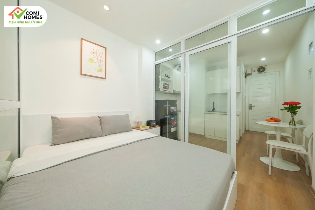 Cho thuê Studio tại 84 Trần Quang Diệu, 25m² - Nội thất đầy đủ, thoáng sáng!