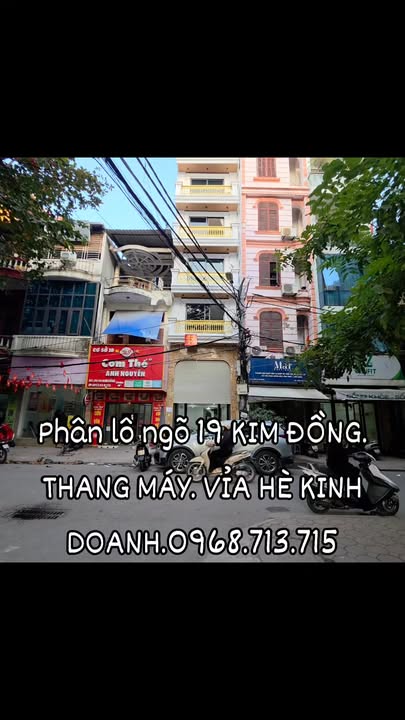 Nhà mặt ngõ Kim Đồng, Hoàng Mai 72m² giá thỏa thuận - Thiết kế hiện đại, kinh doanh tốt!