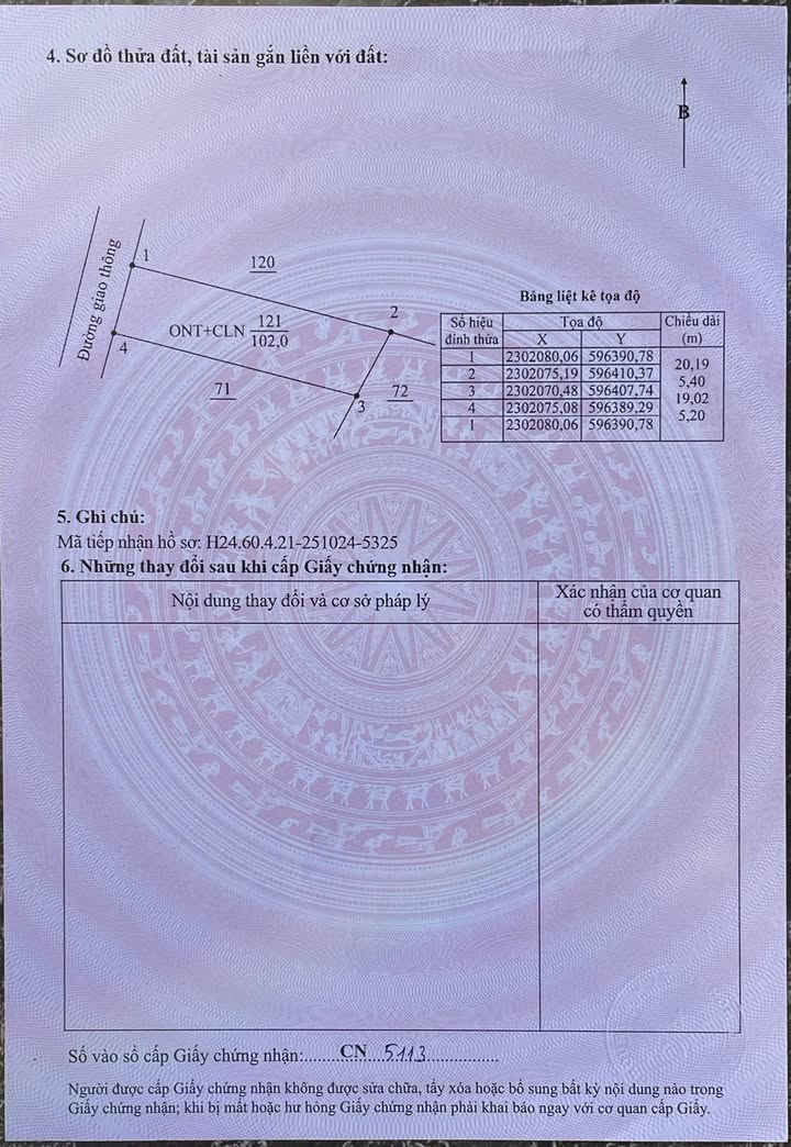 Lô đất 102m² thổ cư 80m² – Làng Dừa, xã Chí Minh – Tiềm năng đầu tư cao!