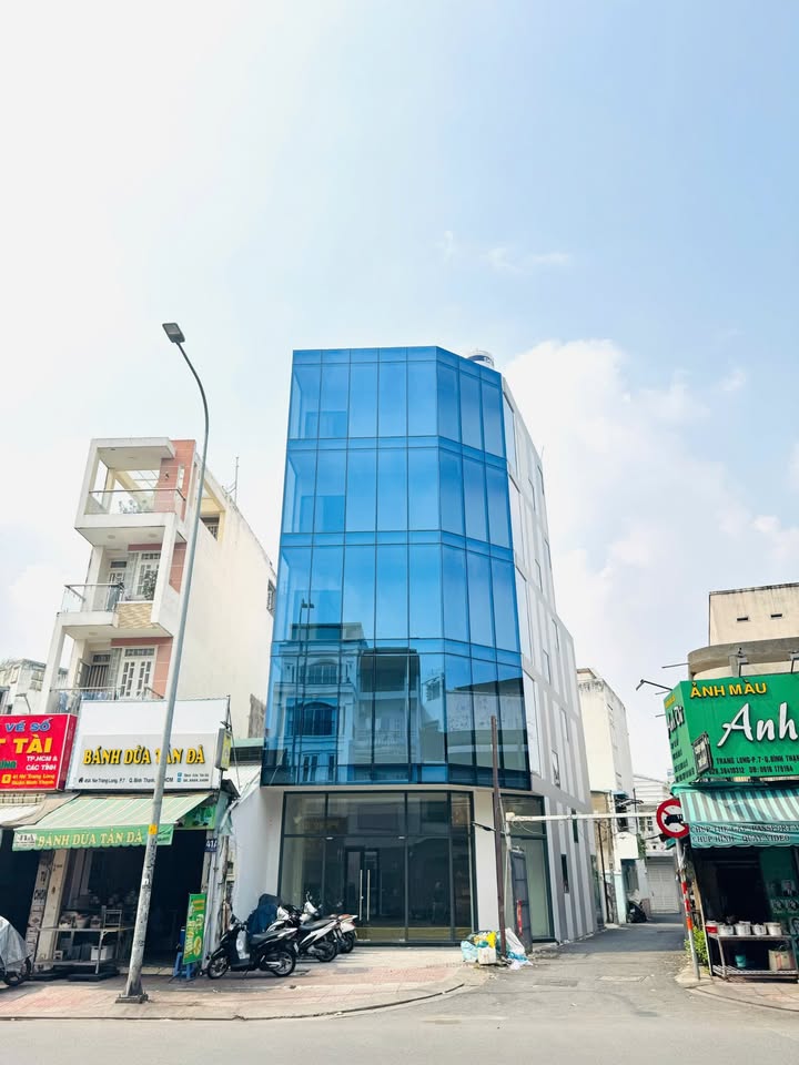 Cho thuê tòa nhà góc 2 mặt tiền Nơ Trang Long, Bình Thạnh 112m² - Giá tốt thỏa thuận ngay!