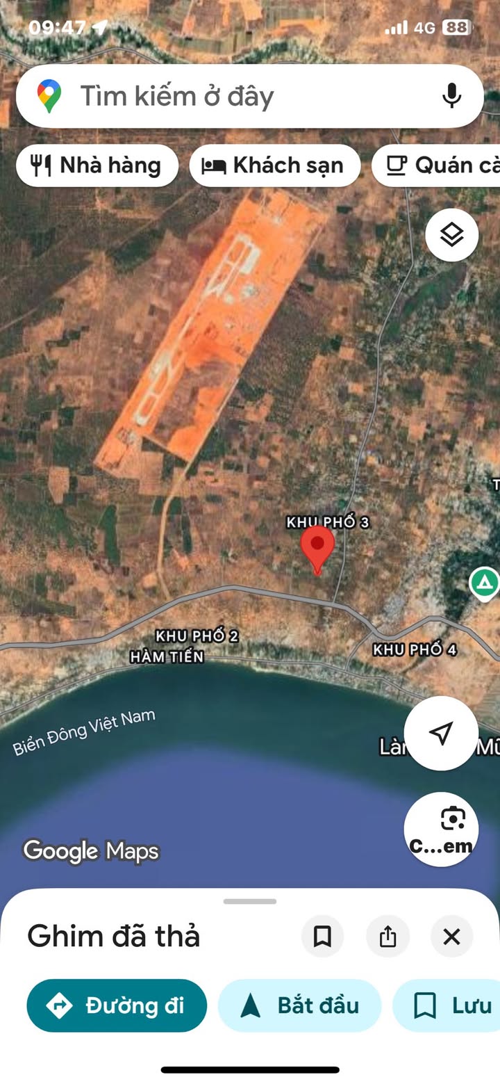 Đất nền Thiện Nghiệp Phan Thiết 1800m² giá 1 tỷ - Cách đường Võ Nguyên Giáp chỉ vài bước!