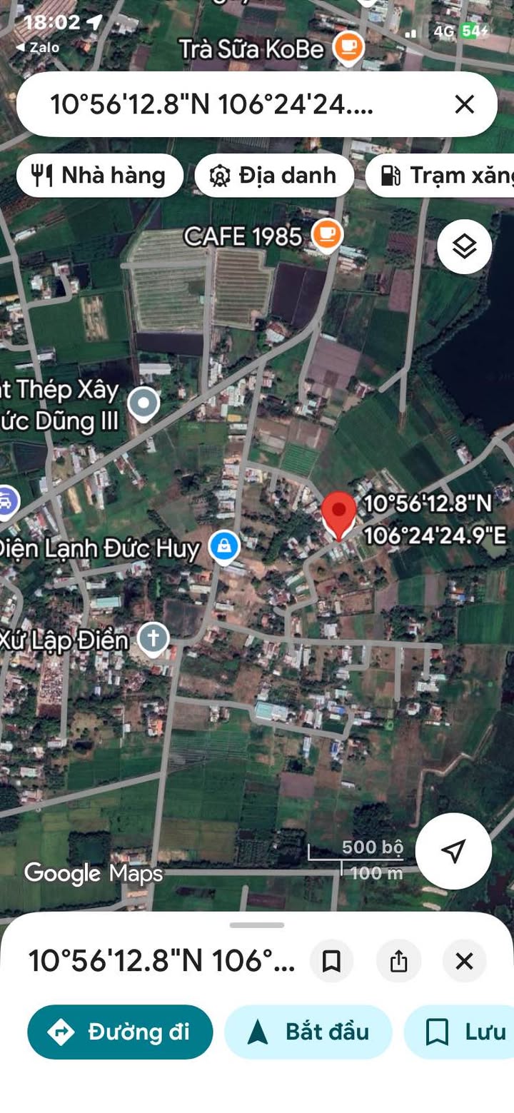 Đất nền Hậu Nghĩa, Đức Hòa, Long An 780m² giá 2.535 tỷ - Cơ hội đầu tư sinh lời!