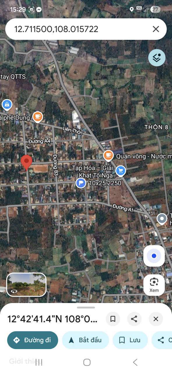 Đất thổ cư Cư Êbur Buôn Ma Thuột 140m² giá 1.47 tỷ - Đầu tư sinh lời!