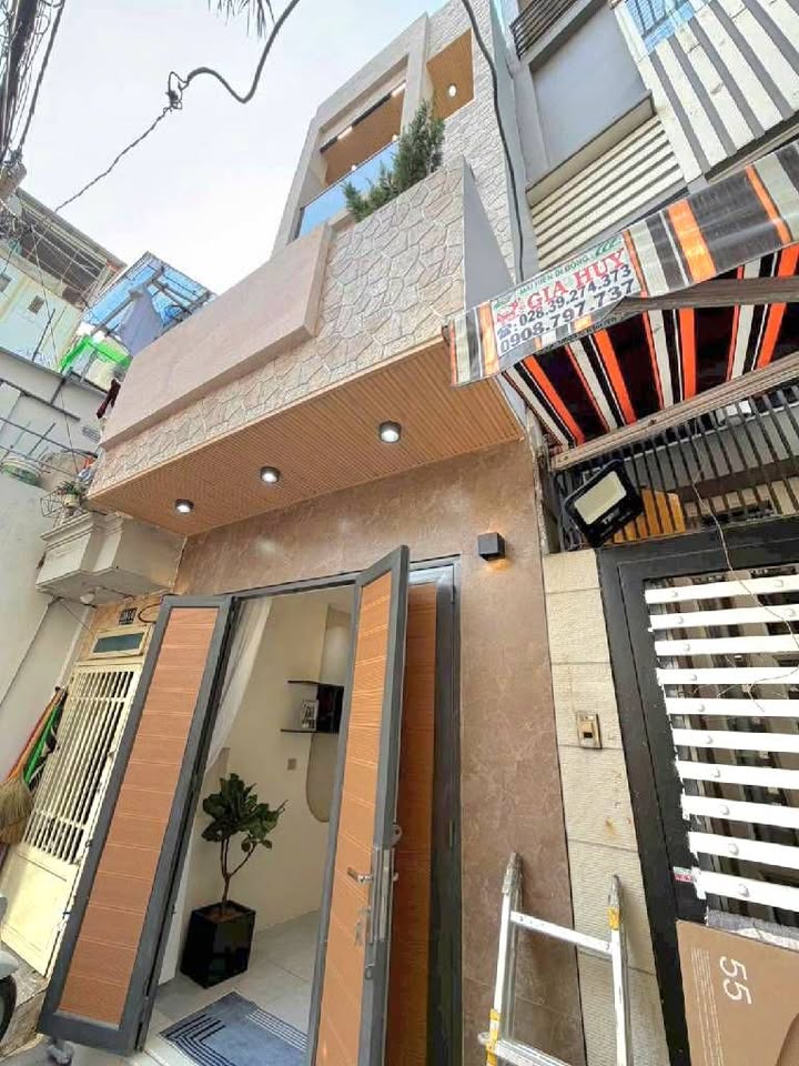Nhà phố Phan Văn Trị, Gò Vấp 30m² giá chỉ 4.89 tỷ - Nhà mới đẹp, sẵn sàng ở ngay!