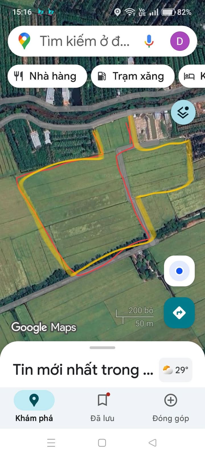 Đất nông nghiệp xã Hòa Tân 133.200m² giá 29 tỷ - Đầu tư sinh lời hấp dẫn!