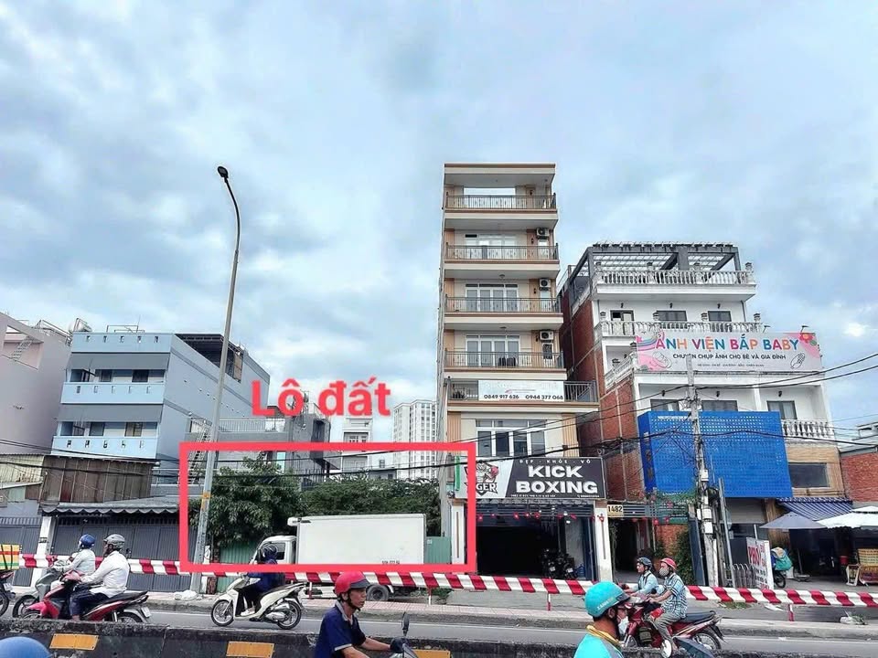 Đất mặt tiền Lê Đức Thọ Gò Vấp 540m² giá 38.9 tỷ - Phù hợp xây tòa nhà 7 tầng!