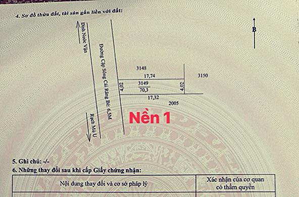 Đất nền Cặp Sông Cái Răng Bé 71.2m² giá 1.5 tỷ - Thương lượng ngay!