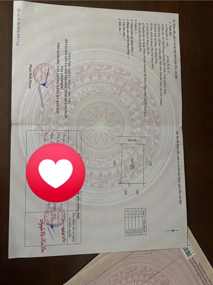 Đất nền KCN Tịnh Phong 102m² giá 550 triệu - Cơ hội đầu tư hấp dẫn!