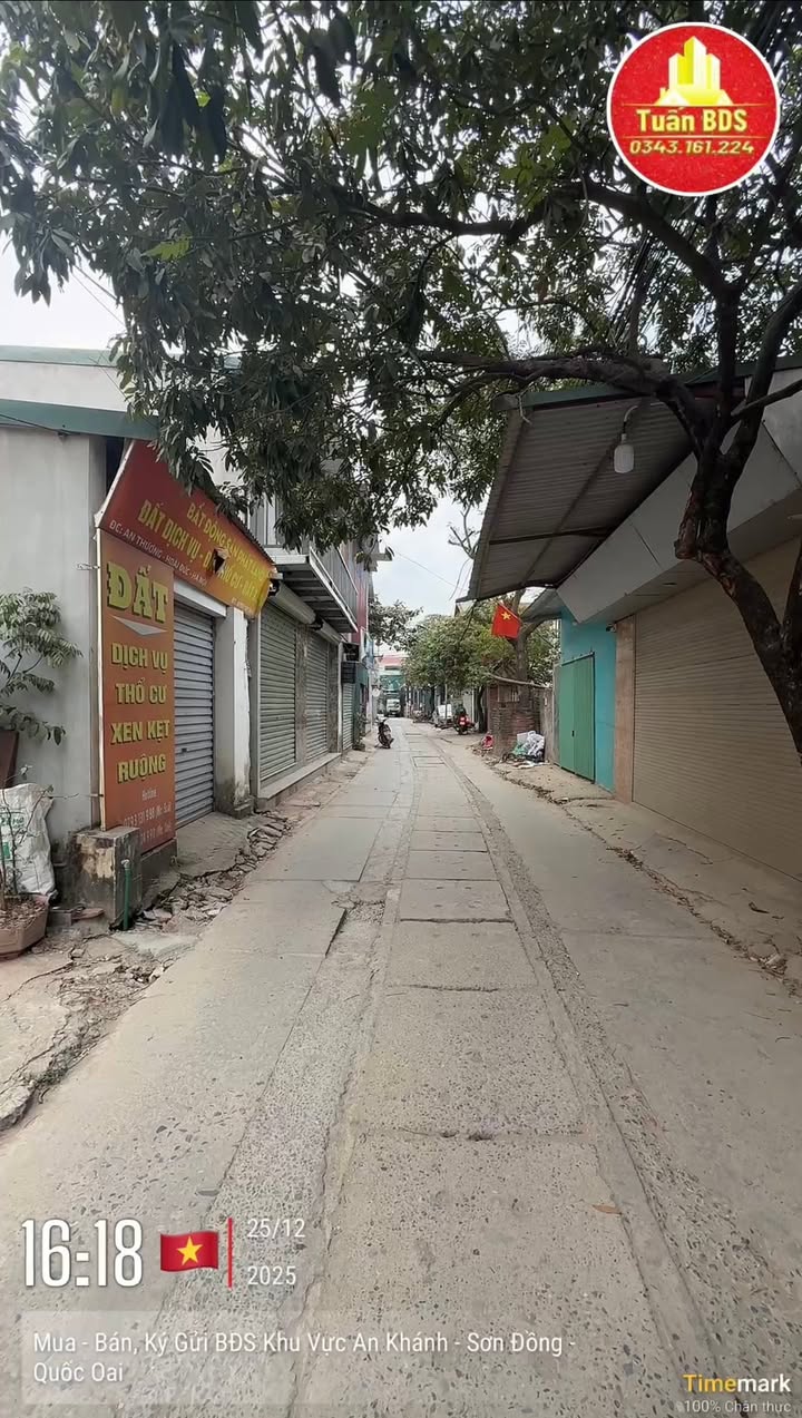 Đất nền An Hạ, Hoài Đức 56m² giá 5 tỷ - Ô tô vào tận đất, pháp lý rõ ràng!