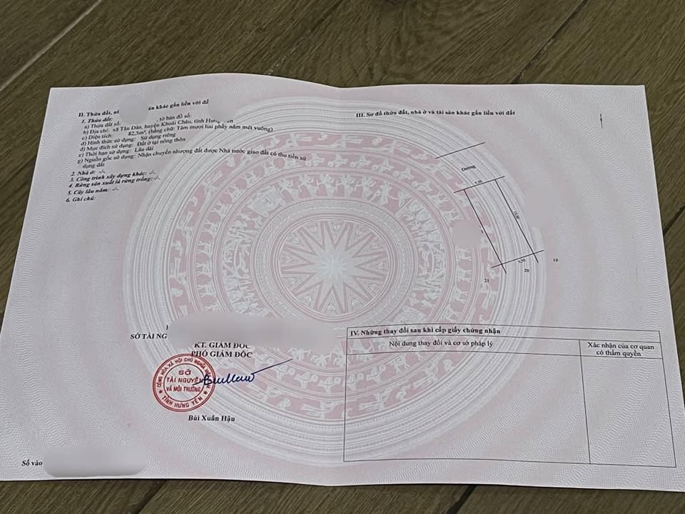 Đất nền Tô Hiệu, Khoái Châu 82.5m² giá 2.2 tỷ - Vị trí đắc địa, đầu tư sinh lời!