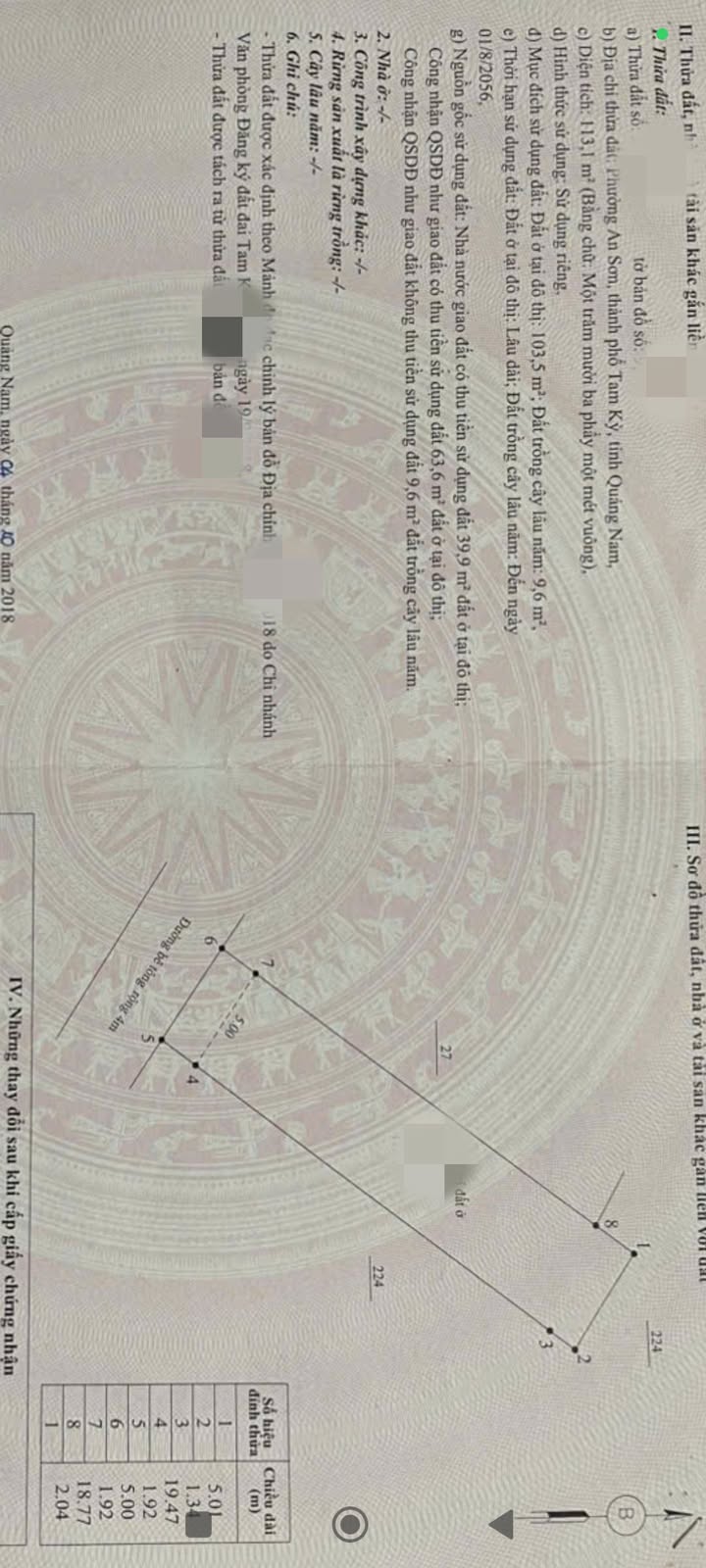 Nhà cấp 4 mặt tiền đường Hà Văn Trí, Đà Nẵng 112.5m² giá 1.8 tỷ - Cơ hội sở hữu ngay!