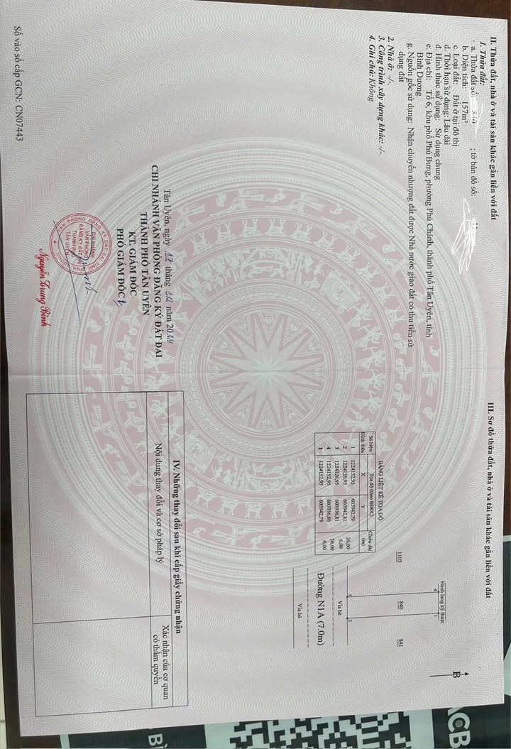 Nhà mặt tiền Phú Chánh, Tân Uyên 156m² giá 3.2 tỷ - Vị trí kinh doanh lý tưởng!