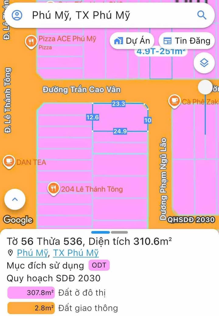 Lô biệt thự Vạn Hạnh Phú Mỹ 320m² giá 70 tỷ - Lô góc 2 mặt tiền, đầu tư sinh lời!