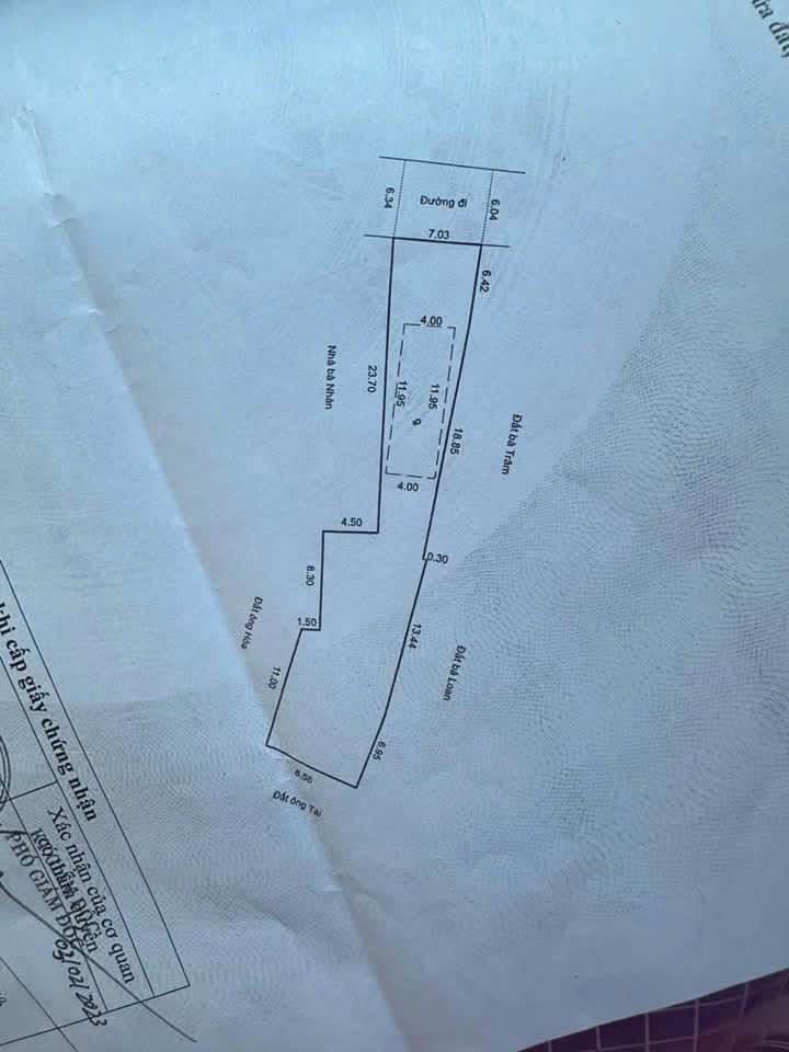 Bán đất hẻm đường Trần Đại Nghĩa Quy Nhơn 306m² - Đất thổ cư giá tốt!