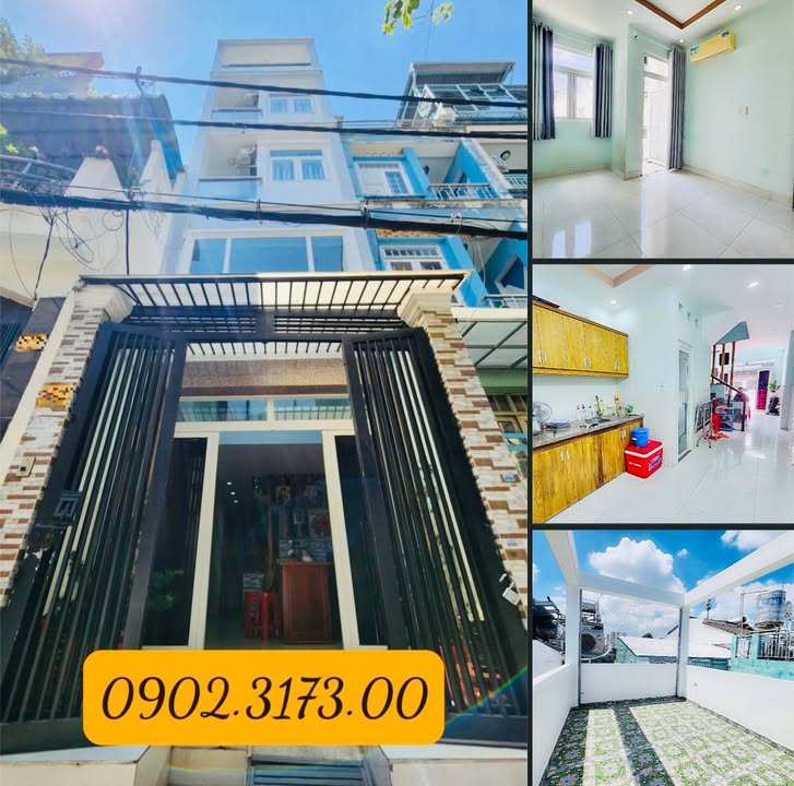 Nhà 5 tầng Trường Sa, Phú Nhuận 135m² giá 7.98 tỷ - Không thể bỏ lỡ!