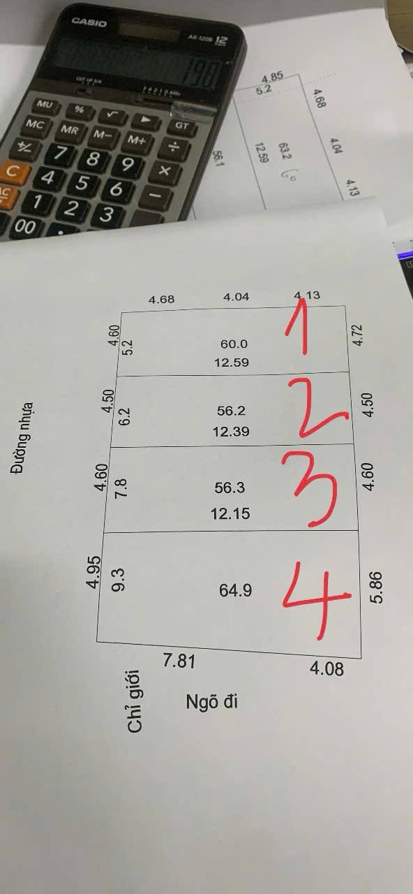 Đất mặt ngõ Phạm Văn Đồng, Thanh Bình, 56.2m² giá 2 tỷ - Đầu tư sinh lời ngay!