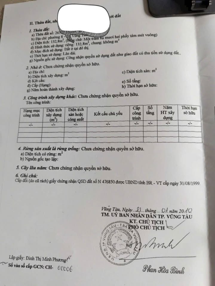 Đất nền Huyền Trân Công Chúa Vũng Tàu 132.8m² giá 11.952 tỷ - Kinh doanh đa ngành nghề