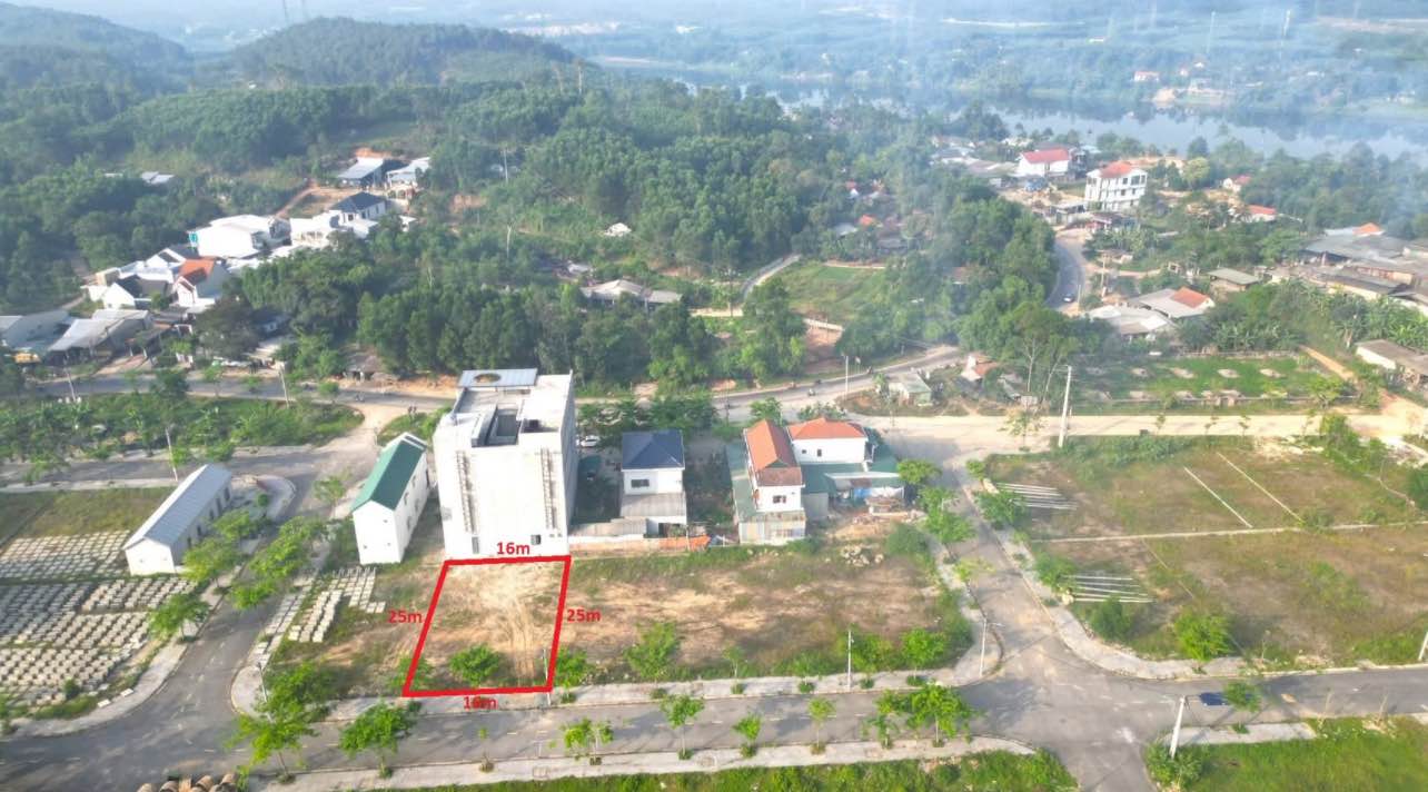 Đất biệt thự 400m² Thủy Xuân Huế giá 4.9 tỷ - Vị trí đẹp gần điểm du lịch!