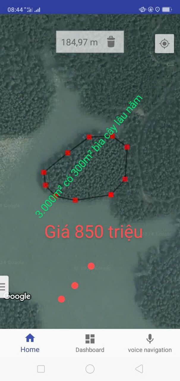 Đất hòn đảo riêng Hồ Núi Cốc 3000m² giá 850 triệu - Cơ hội đầu tư hấp dẫn!