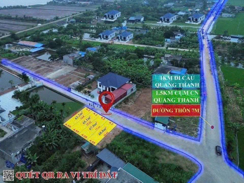 Đất nền Quang Hưng An Lão 60m² giá chỉ 600 triệu - Cơ hội đầu tư hấp dẫn!