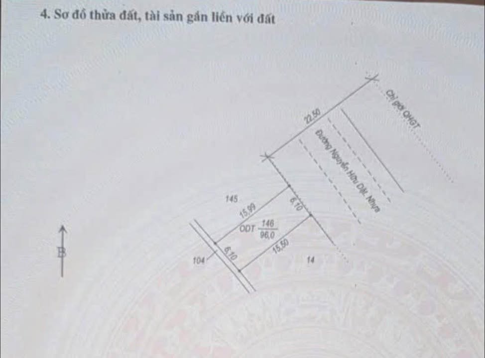 FrontHouse mặt tiền Nguyễn Hữu Dật 96m² giá 3 tỷ - Vị trí trung tâm thuận tiện!