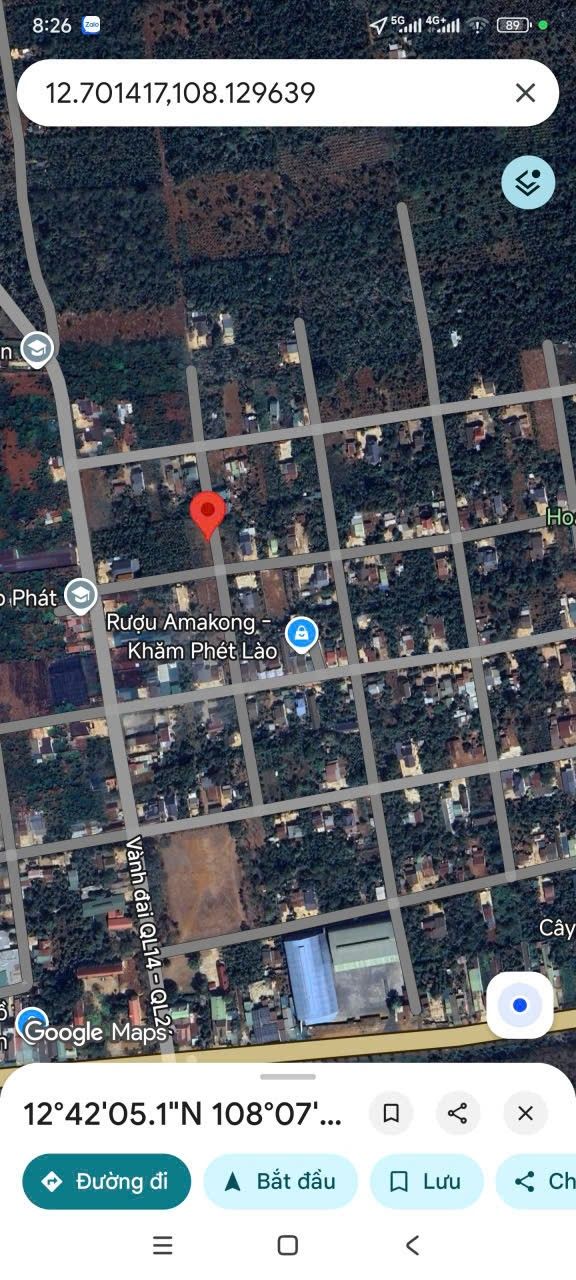 Đất nền Ea Tu Buôn Ma Thuột 60m² giá 1.09 tỷ - Lô đẹp không khuyết điểm!