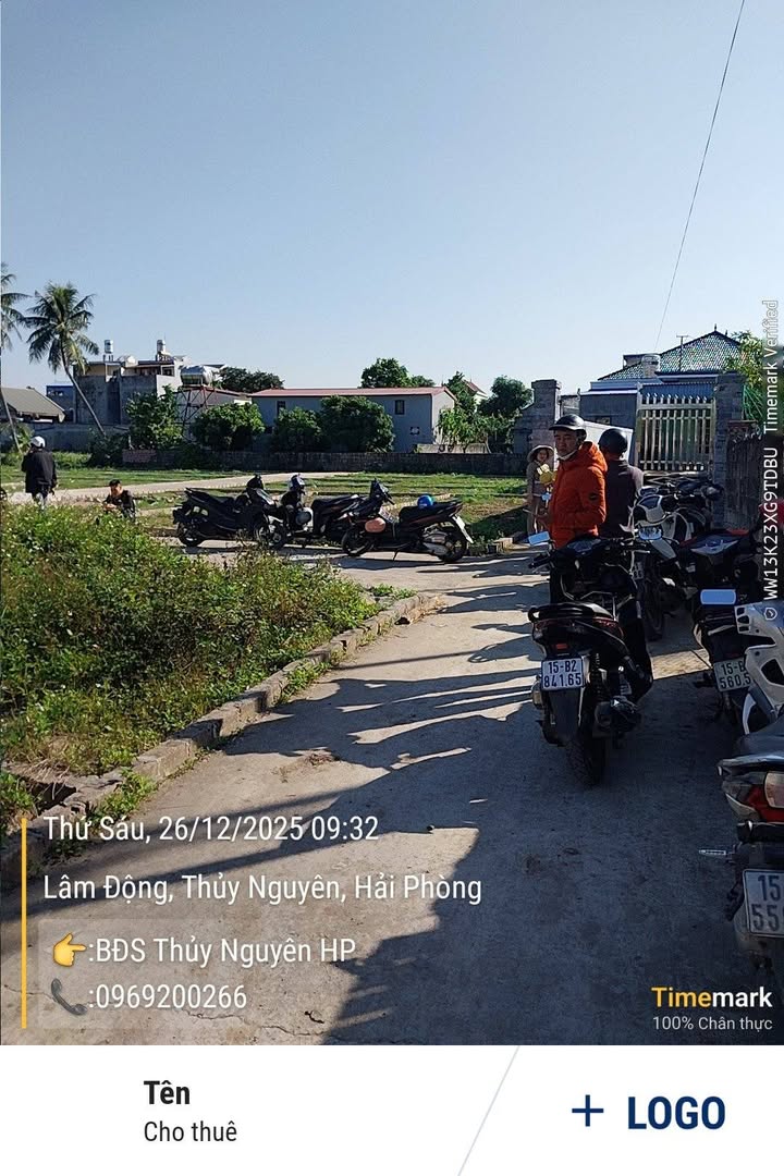 Đất nền thổ cư tại TDP Sú 1, Thiên Hương, Hải Phòng 60m² giá chỉ 1.2 tỷ - Đầu tư sinh lời hấp dẫn!