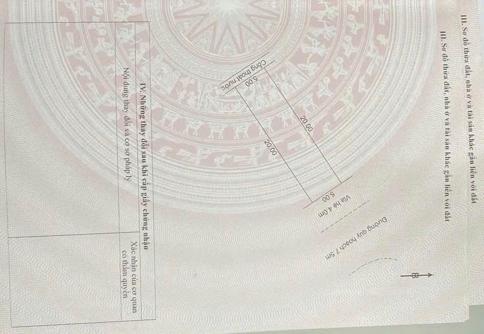 Đất nền Hóa Sơn 3, Ngũ Hành Sơn, Đà Nẵng 100m² - Sổ đỏ chính chủ, giá tốt!