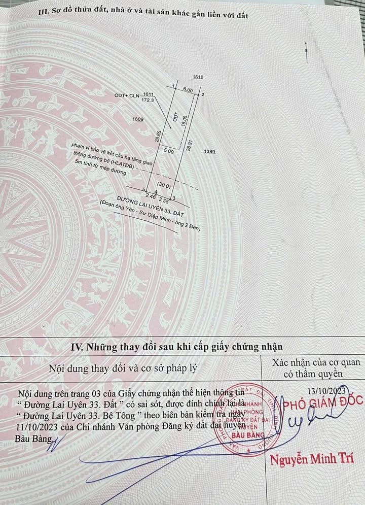 Đất nền Lai Hưng, Bàu Bàng, 174m² giá 790 triệu - Sổ hồng chính chủ, đầu tư sinh lời!